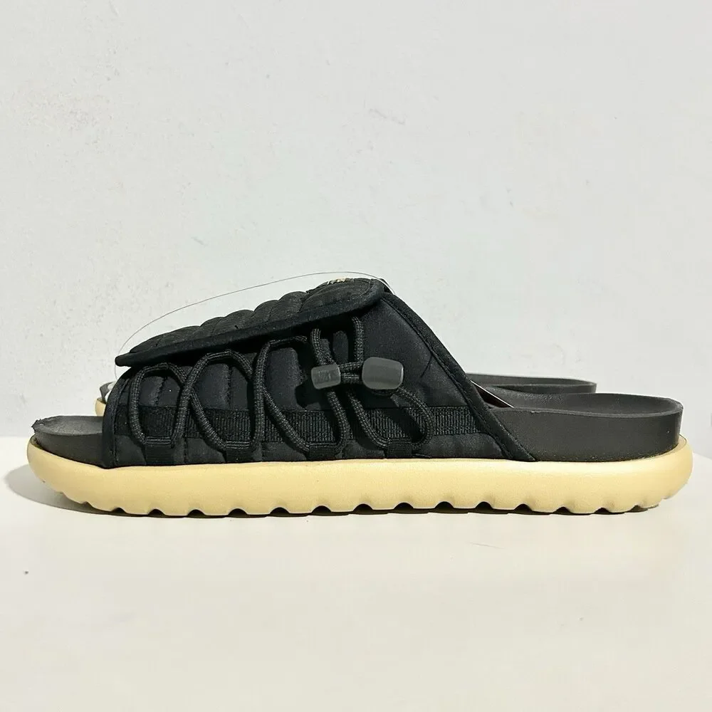 Nike Asuna 2 “Black Sanded Gold” Men’s Size 13 Lifestyle Comfort Slip-On Slides
